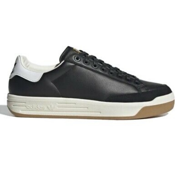 Adidas Rod Laver in Core Black Leather